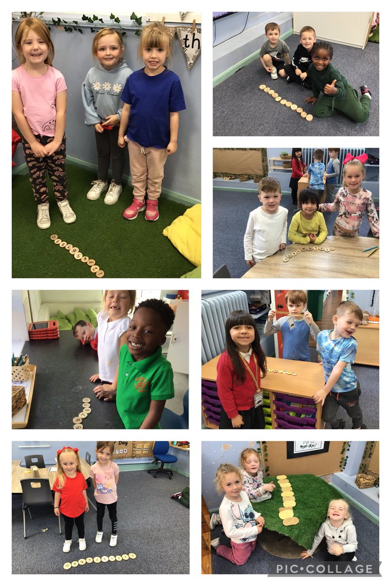 Holtonprimary's tweet photo. Blwyddyn Un have been fantastic at working together to order numbers today! Da iawn #HPSYear1! #HPSMathematics https://t.co/esQHkmNlyH