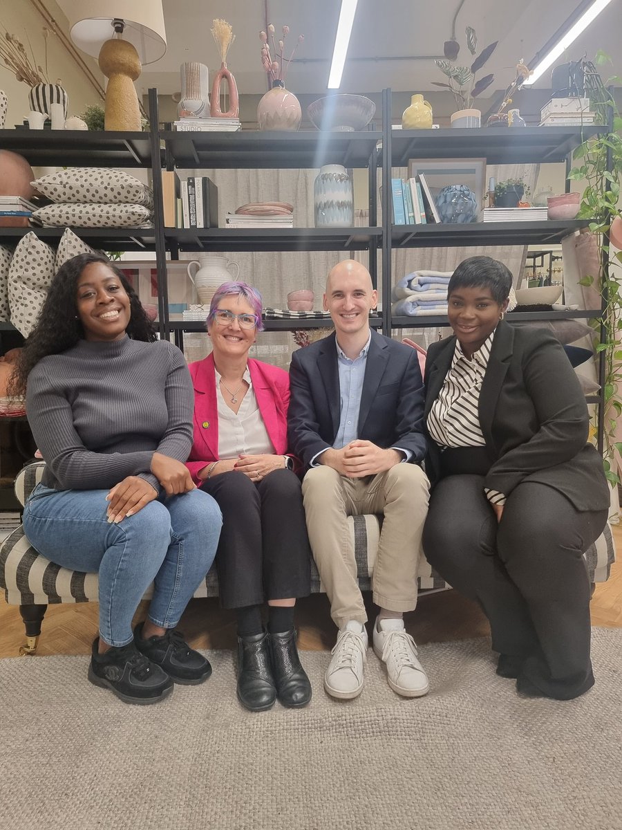 Fabulous to see the wonderful <a href="/fivexmore/">Fivexmore_</a> team today, talking all things #groupBstrep