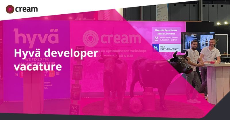 Heb jij gehoord van Hyvä en wil je er zelf mee aan de slag maar kan dat niet waar je nu zit? Kijk dan naar onderstaande vacature, wij zoeken op dit moment een extra Hyvä developer!
cream.nl/vacatures/hyva…
#hyvä #magento #developer