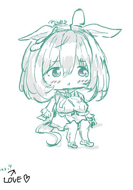 メイショウドトウ(ウマ娘) 「絵チャドトウ 」|ぽにめりのイラスト