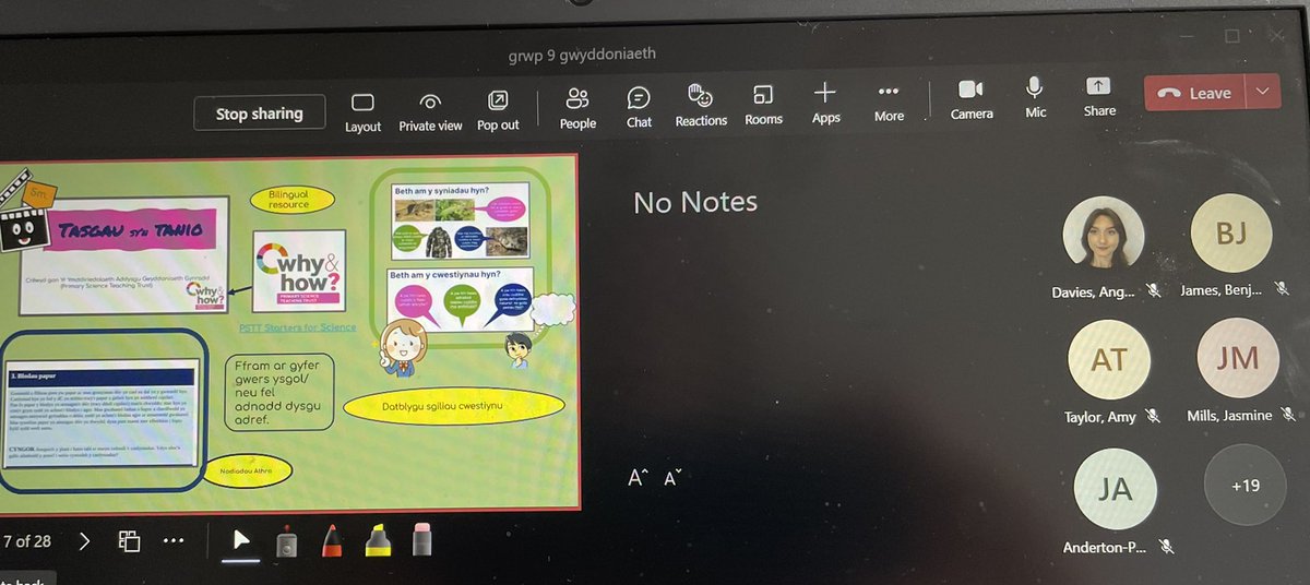 hayes_haf's tweet photo. Great online bilingual resources shared today with our training teachers @ITEcardiffmet @pstt_whyhow #StartersforScience @ExplorifySchool Darpar athrawon brwd yn pori drwy adnoddau arlein gwych #gwyddoniaeth #PSTT #tasgausyntanio #cymraeg @Fenn5Lisa https://t.co/PIQzWJ8ZE0