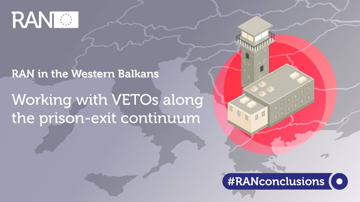 EUPreventionHub's tweet photo. The Western Balkans region has been dealing with several challenges concerning #VETOs &amp; #FTFs, including prison #radicalisation.
For an in-depth look at key challenges and recommendations, consult this recent #RANconclusions paper 👉 https://t.co/QsQ5rRTFiT https://t.co/M7kQw9xmaX