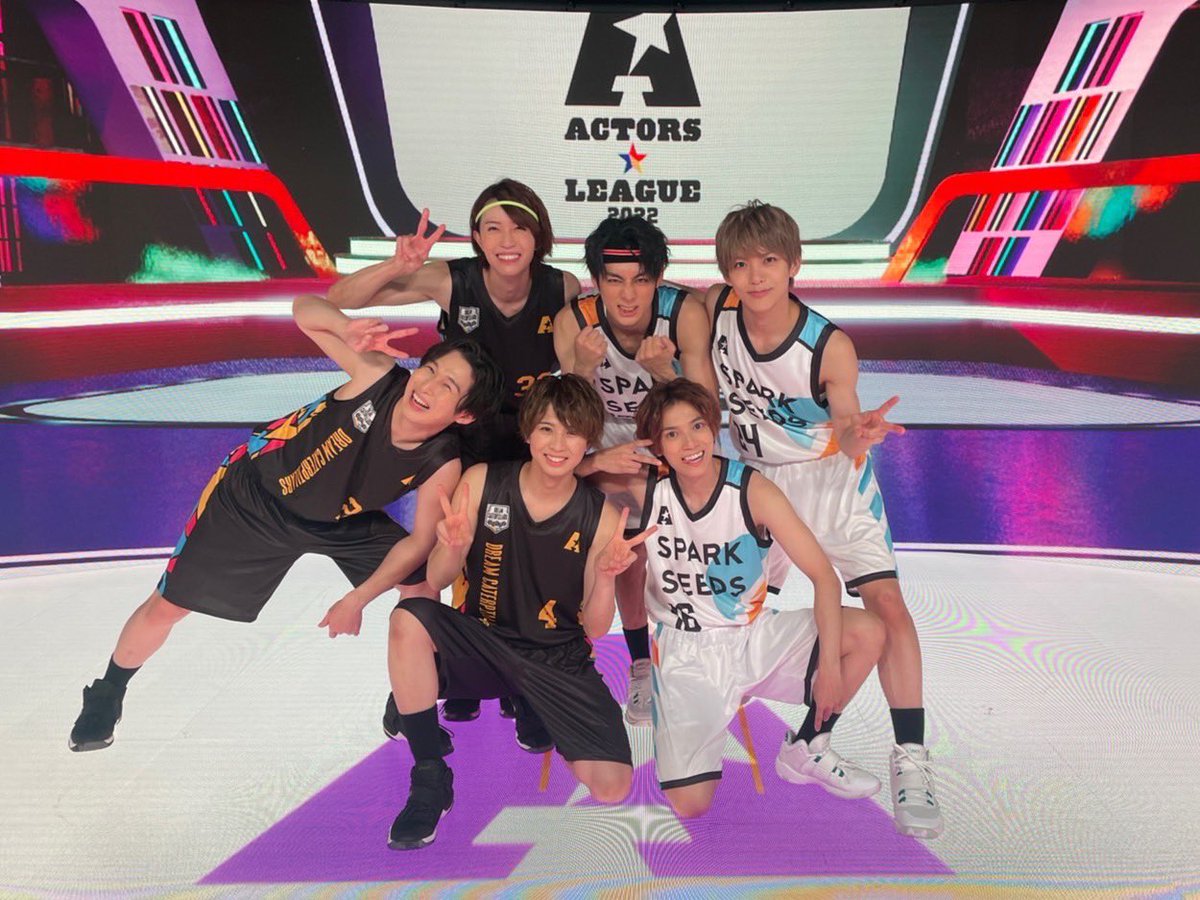 ACTORS☆LEAGUE in Basketball 2022 チームジャージ