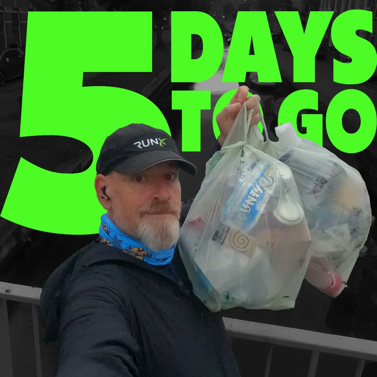 5 days to go until the Plogging World Championships!.. excited and nervous in equal measures