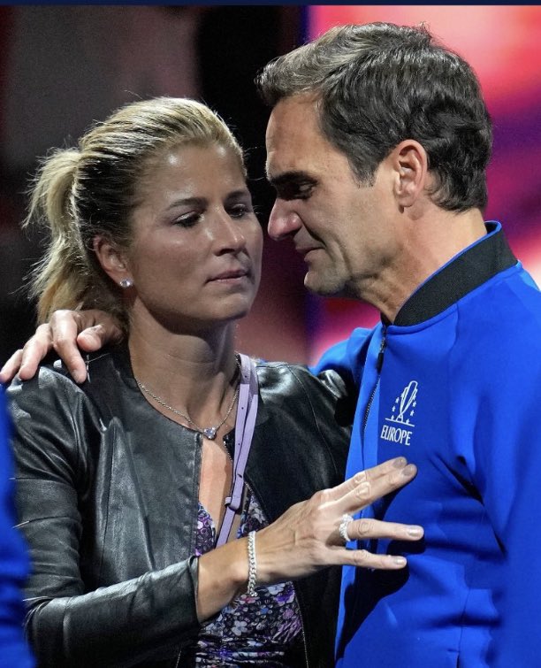 IamPuneetX's tweet photo. The most amazing thing about the Big 3 may be how all have married and stayed with their ‘childhood’ sweethearts.

Even more amazing considering celebrity marriages rarely ever last. 

Definitely great role models in that regard! 👏 

#djokovic #nadal #Federe https://t.co/otu9Mu4PCN