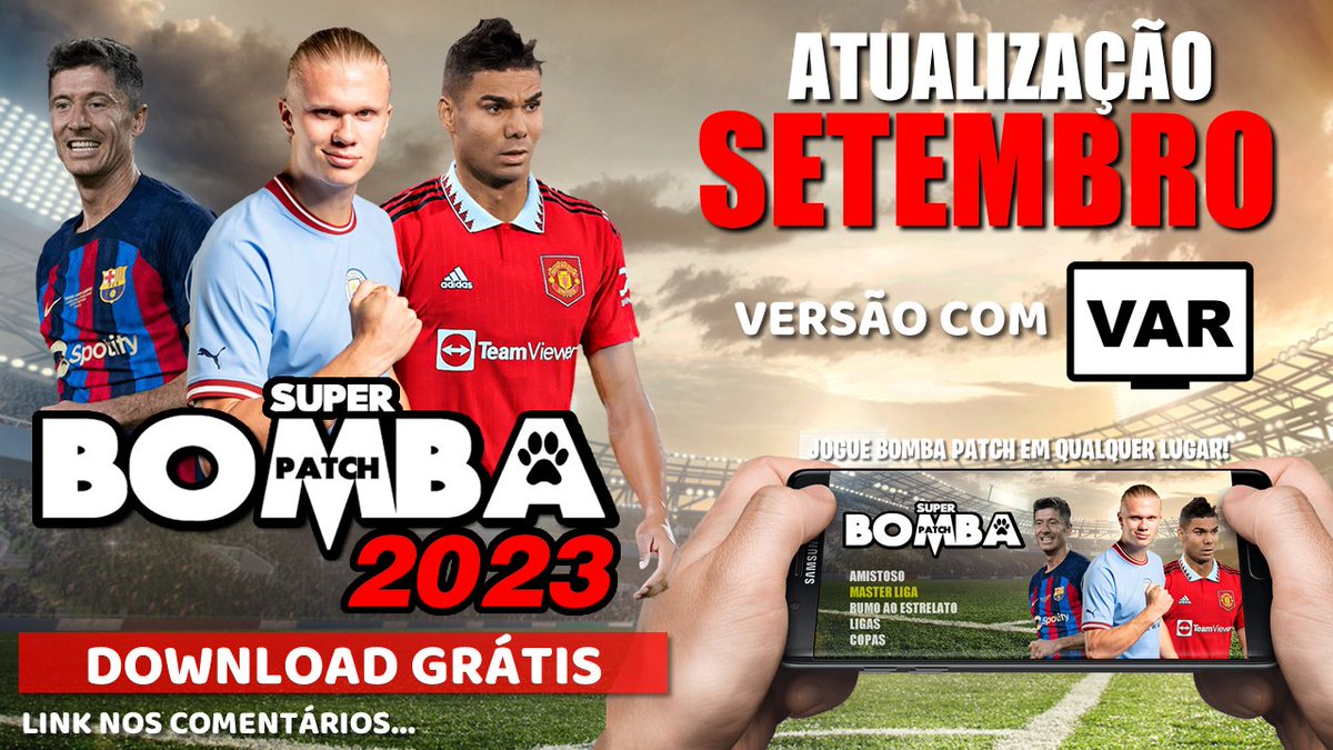 Equipe Bomba Patch on X: Download Grátis. Apenas compartilhe pra  fortalecer LINK:  / X