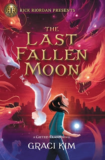 EyeRollDemigod's tweet photo. Check out my #BookReview of #TheLastFallenMoon by #GraciKim, second in #TheGiftedClans series 

#RickRiordanPresents #KoreanMythology #DisneyBooks #DisneyHyperion #KidLit #MiddleGradeFantasy #Mythology #MGFantasy #BookBlogger 

https://t.co/Yx6kkinbU5 https://t.co/ISjBCrtU0b