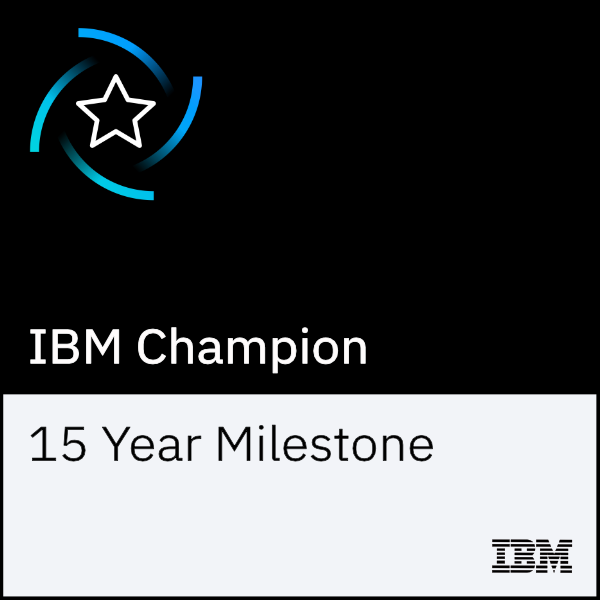 Our #IBMChampion stars are reaching a series of amazing milestones! The program - and 6 of our original 12 IBM Champions - reaches 15 years old this year. Celebrate our long-serving Champions and start submitting nominations to join the 2023 cohort. ibm.co/3r0gGua