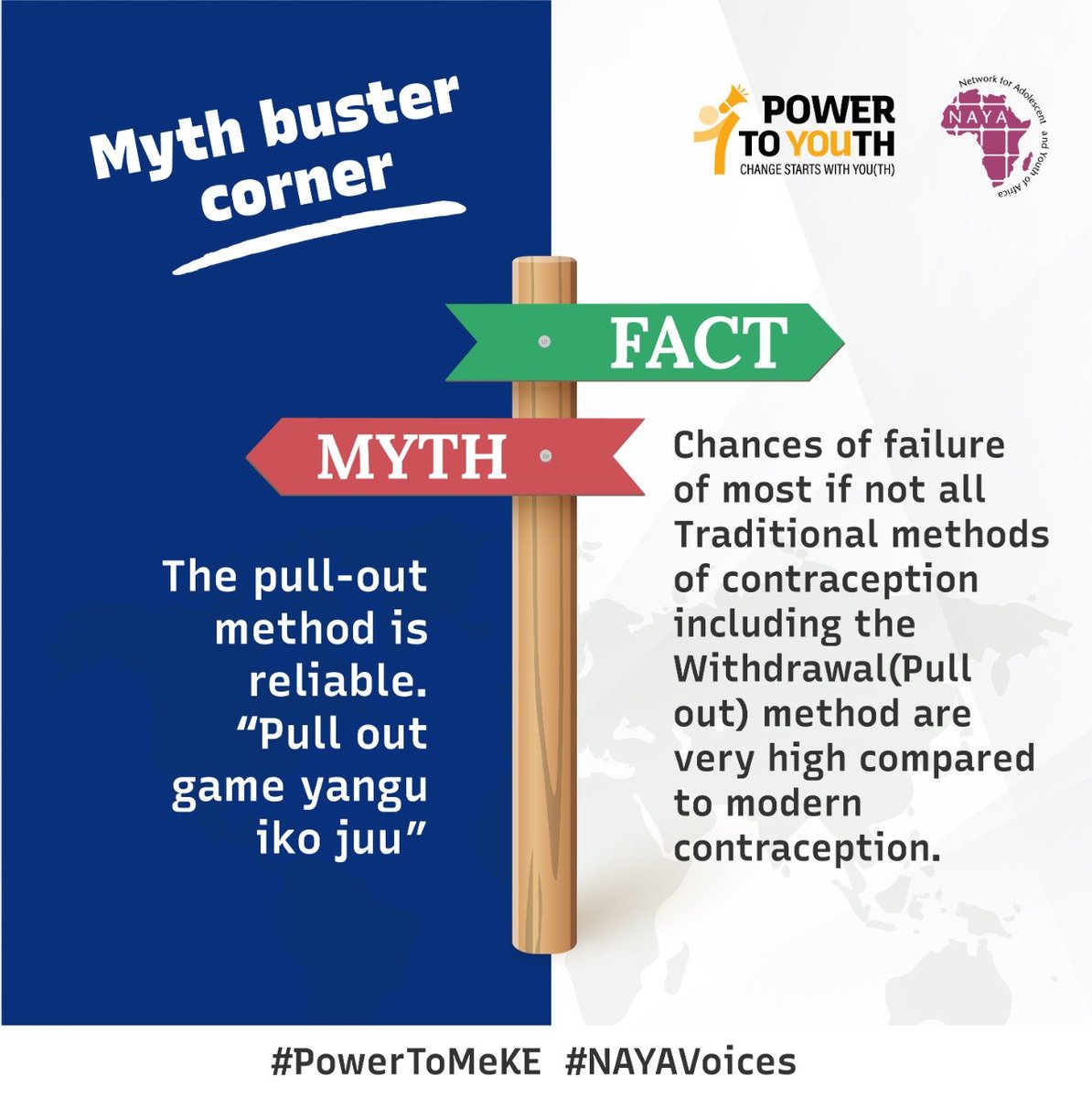 TheSarahOuma's tweet photo. Comprehensive sex education will provide adolcents and youth with accurate information, they will get to know what works and what doesnt work for them
#PowerToMeKE 
#NAYAVoices https://t.co/QlaC6HpTca
