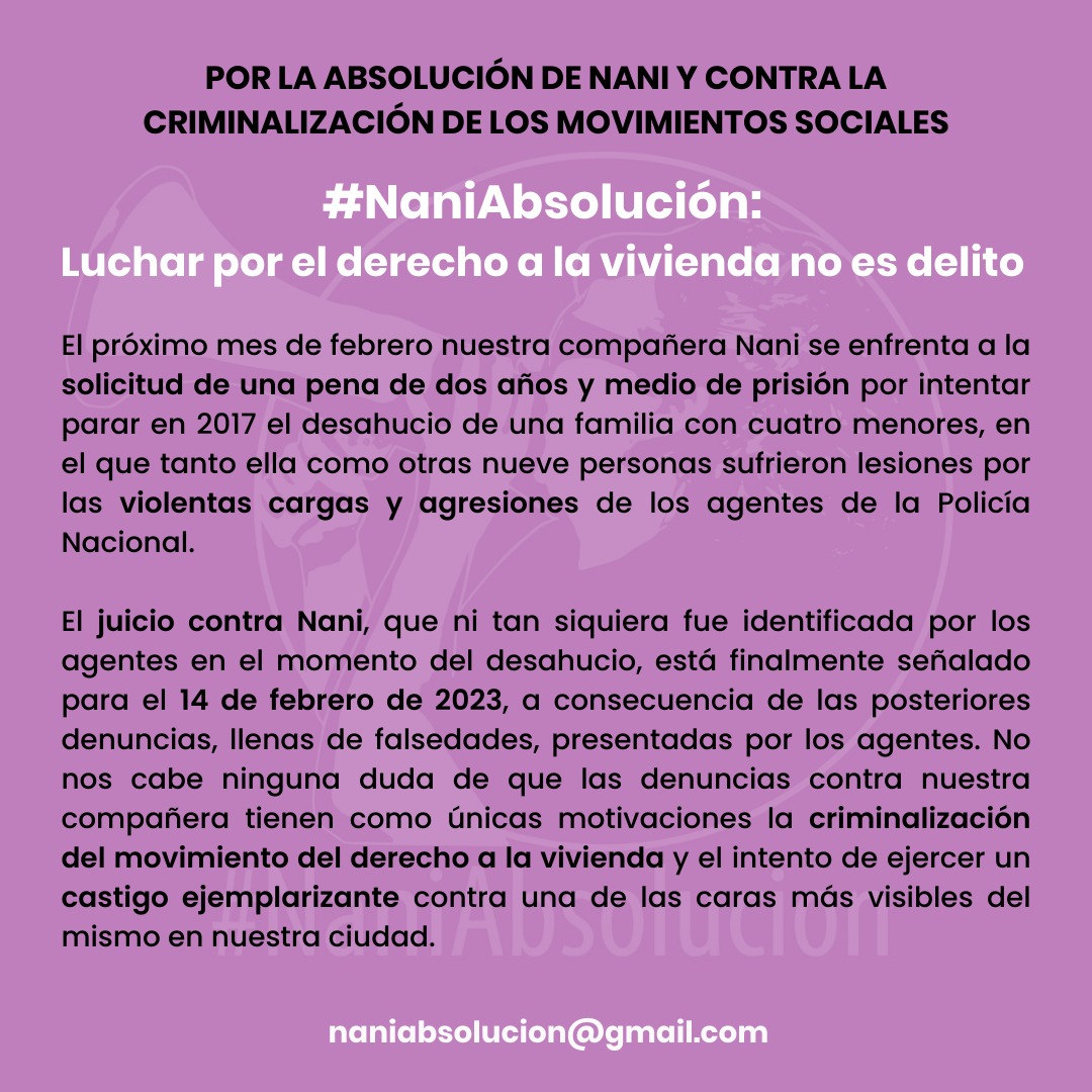 Plataforma Absolución CS 13 Rosas tweet media