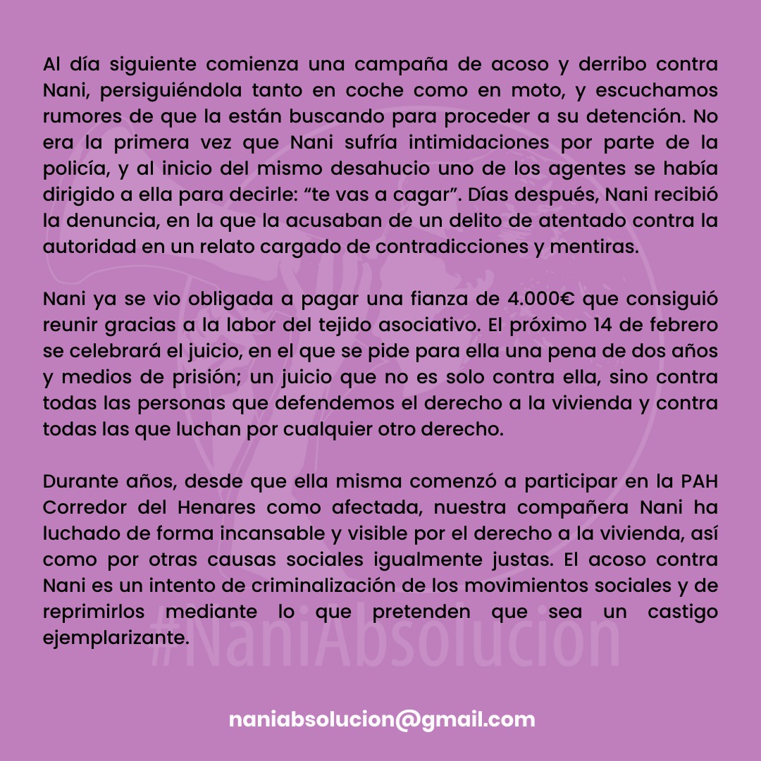 Plataforma Absolución CS 13 Rosas tweet media