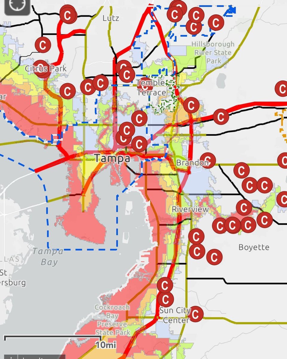 City of Tampa (@cityoftampa) on Twitter photo #IAN UPDATE ‼️ A mandatory evacuation order has been issued by <a href="/HillsboroughFL/">Hillsborough County</a> for Evacuation Zone A. A voluntary evacuation has been issued for Zone B.
Check your evacuation zone & route: hillsboroughcounty.org/en/residents/p… #IAN UPDATE ‼️ A mandatory evacuation order has been issued by <a href="/HillsboroughFL/">Hillsborough County</a> for Evacuation Zone A. A voluntary evacuation has been issued for Zone B.
Check your evacuation zone & route: hillsboroughcounty.org/en/residents/p…