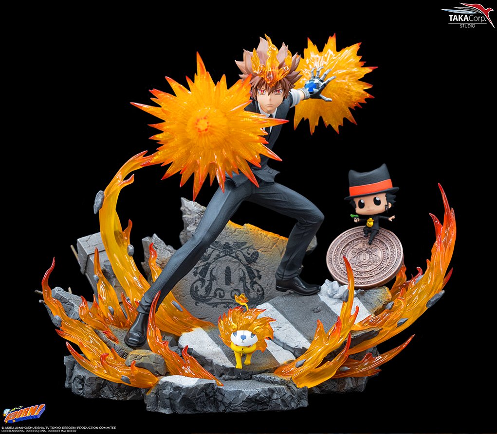 MechanicalJapan's tweet photo. Taka Corp Studio presenta la estatua a escala 1/6 que le dedica a Tsunayoshi Sawada o simplemente Tsuna, el protagonista de "Katekyo Hitman Reborn!".

Más información: https://t.co/nMM9sA7B2R

#家庭教師ヒットマンREBORN #リボーン #Reborn https://t.co/qII2nGhFW9