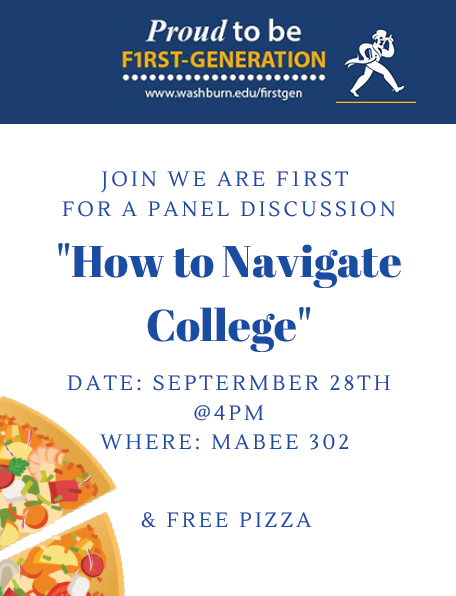 Don't forget to check out our meeting on Wednesday on Navigating College! FREE PIZZA. 🍕