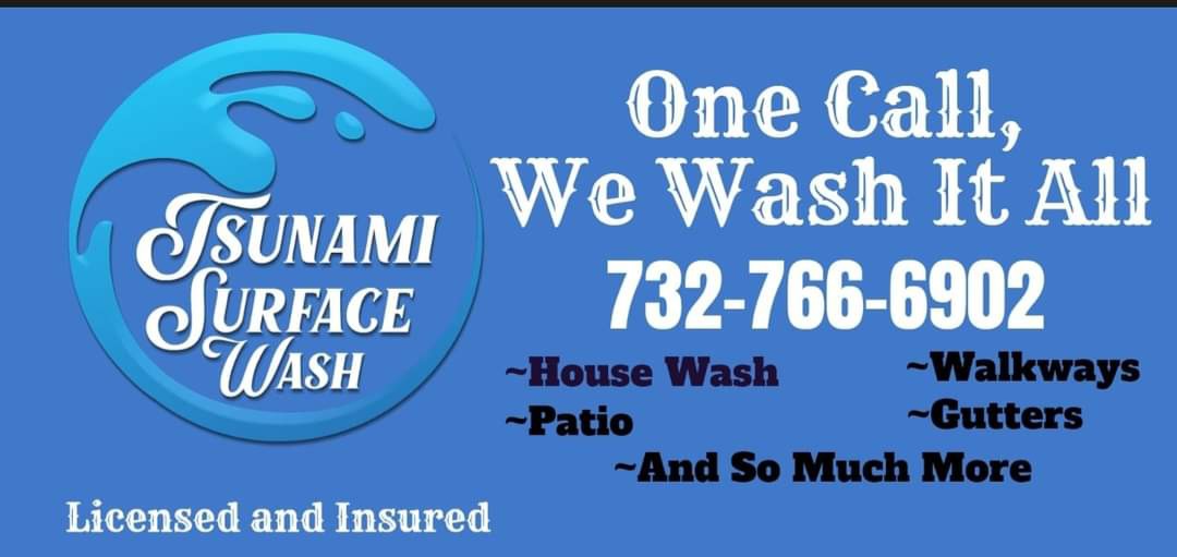 SPONSOR SPOTLIGHT!  Before you hang those Halloween decorations give out SILVER sponsor Tsunami Surface Wash a call!  #SupportLocal