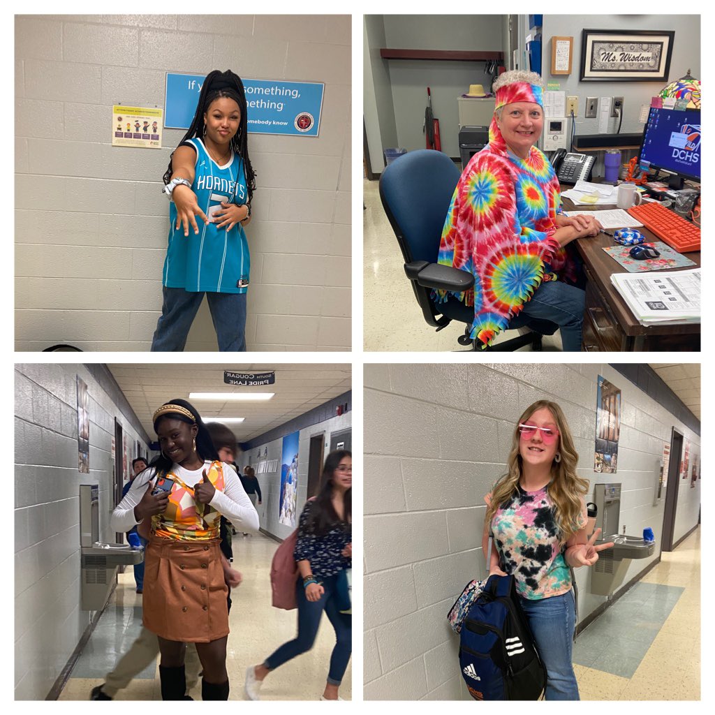 It’s Decades Day in Happy Valley! <a href="/DCcougarnation/">Dickson County High School</a> #BeTheWildCard