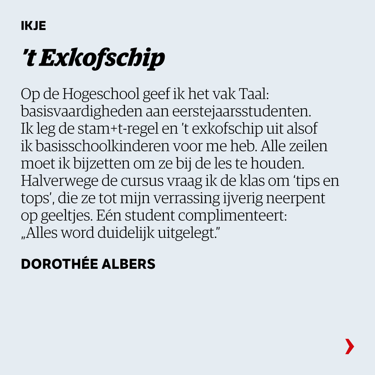 nrc's tweet photo. Ikje: ’t Exkofschip. https://t.co/b26clNQXxA