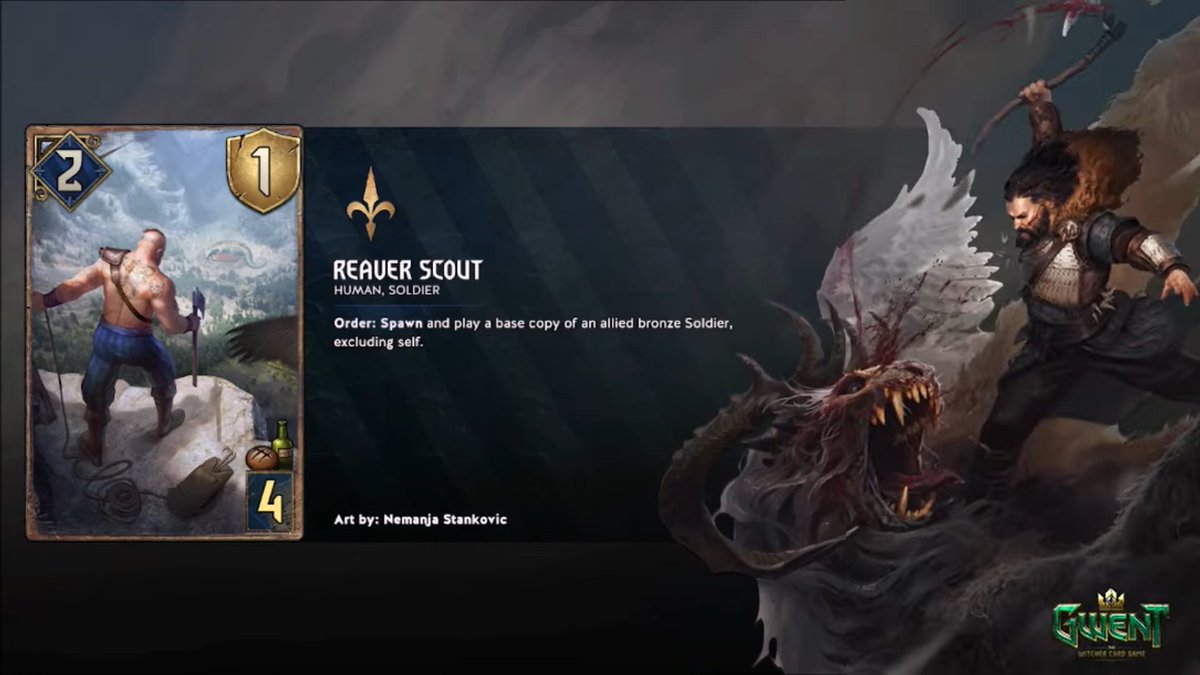 Se revelaron las nuevas cartas de #Gwent, por parte de los partners, que vendrán en la nueva expansión a punto de salir. La primera facción es: Reinos del Norte. <a href="/TeamViper_ES/">Team Viper</a> <a href="/gwentperu/">Gwent Perú</a> <a href="/Gwent_Esp/">Gwent Esp - Comunidad</a> <a href="/Gwent_LAT/">Gwent Latino - Comunidad</a>