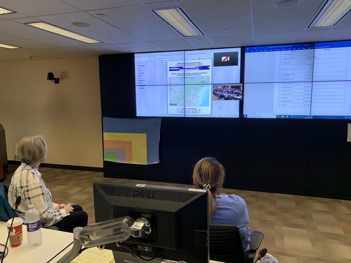 FEMAregion3's tweet photo. Leaning forward ahead of the storm, our advance team members are getting briefed and anticipating needs as we carefully watch #HurricaneIan track through Gulf of Mexico. We're working closely with local, state, tribal &amp; fed partners to be ready and support southern states and PR. https://t.co/hosOokaqqu