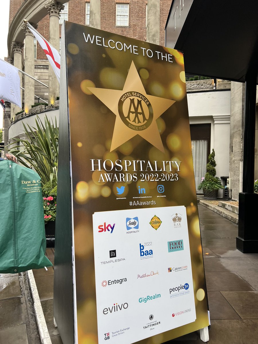 We are here and ready for it #aahospitality #AAawards #rosettes