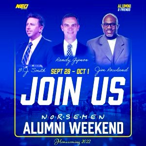 You don’t want to miss out! Come Join US for a fun filled weekend!!

#Homecoming22 #AlumniWeekend 

#TheNorseWay | #RowNorseRow 
