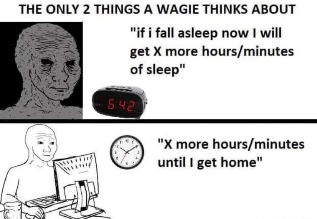 WagiesLs's tweet image. the struggle