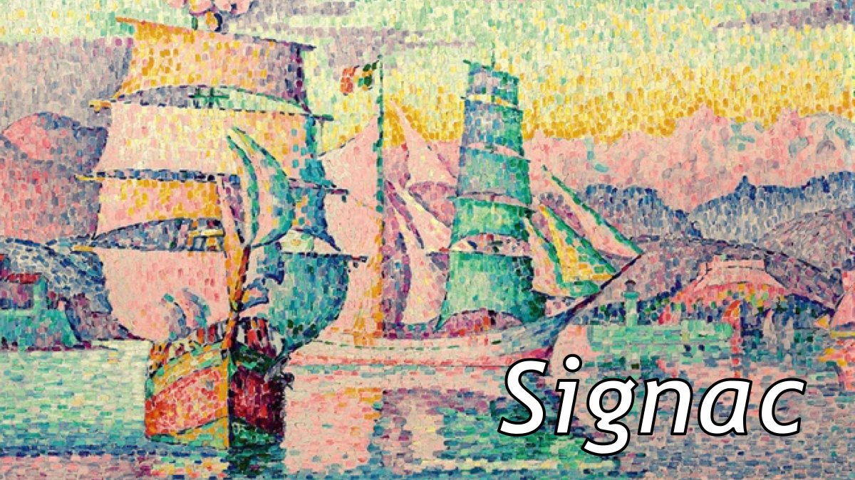 Paul Signac (1863 - 1935) | French Pointillist | 17 Paintings

#Signac #pointillism #neoimpressionism #arthistory #Claritas

youtu.be/EJsbalbA19E