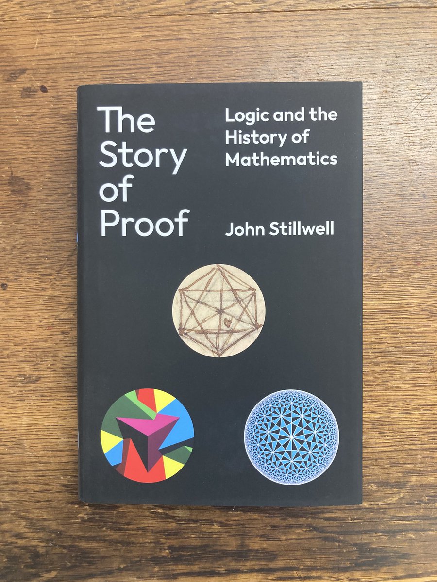 stevenstrogatz's tweet photo. This just came in the mail today. Anything by John Stillwell is worth reading, so I’m really looking forward to dipping into his latest. https://t.co/khz6WBF2yT
