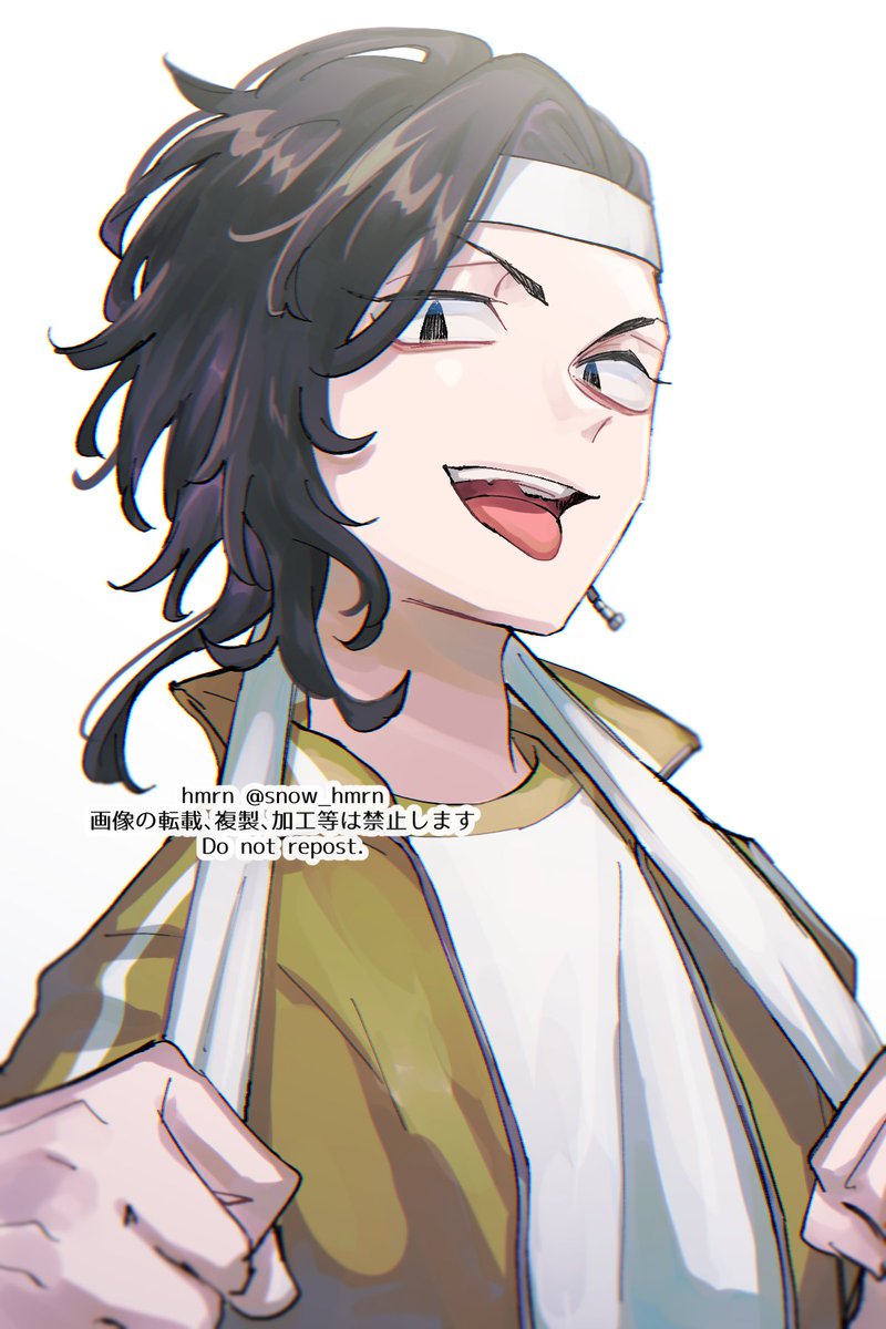 「ジャージにハチマキ良き 」|hmrn＠原稿のイラスト
