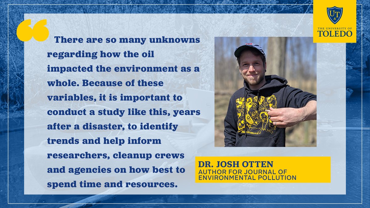 New research at UToledo has revealed that 12 years after an oil spill in the Kalamazoo River, turtles rehabilitated in the aftermath of the disaster had high long-term survival rates.

To read more ➡️ myut.link/vw8