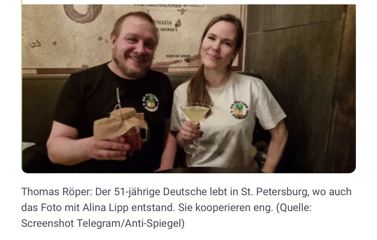 vic_010100's tweet photo. 3. Thomas Röper, Buchautor mit Putin-Reden. Kurz vor Beginn von 🇷🇺 Einmarsch in die Ukraine️ nahm er mit Alina Lipp und anderen Propagandisten aus aller Welt an einer Konferenz mit Vertretern der Organisation des russischen Faschisten Dugin teil.
#Putinhelfer 👉 #ThomasRöper https://t.co/HlHuGt3app