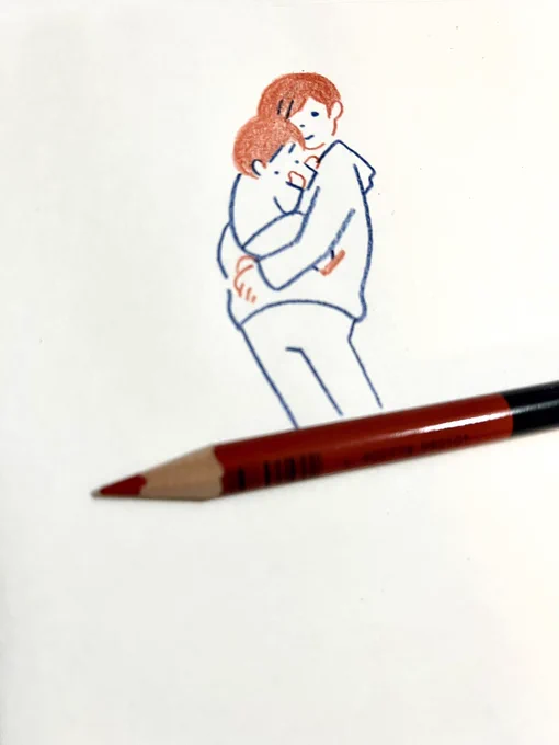 穏やかな絵を描き今を忘れてみます。歯が痛いです。明日は必ず歯医者さんに電話します。 