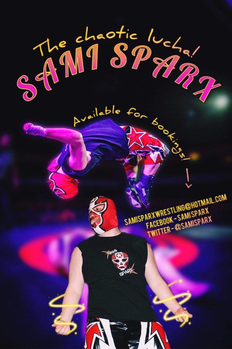 ⭐️The Chaotic Lucha Sami Sparx⭐️ tweet media