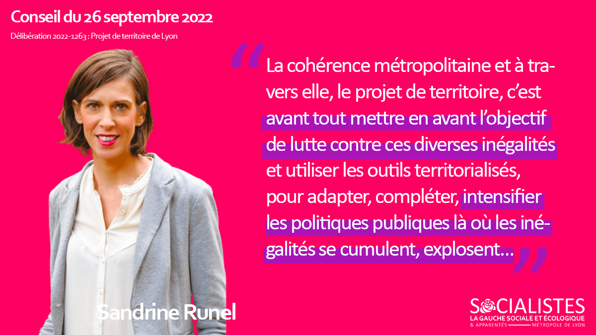 SocialistesGL's tweet photo. @GomezStephane 📝 Le projet de territoire de Lyon a été adopté, il permet ➕ de coopération ville/métropole.
🗯️ @SandrineRunel a rappelé le besoin d’assurer l’égal accès aux services publics et aux politiques publiques.
➡️ À lire ici : https://t.co/rLf5hWY9RY
#DirectGL
5/ https://t.co/oNjpsUaxbZ