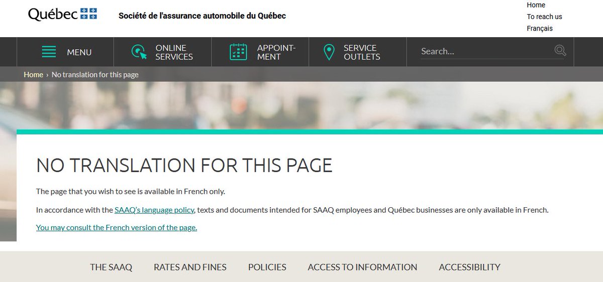 jessjesswarman's tweet photo. Quebec has got to the best most frustrating province… FYI - not everyone speaks French!! It would be nice to have the option to view in English so I don’t have to spend an hour translating this shit to do my job 
🙄😤 #leastinclusiveprovince #quebec https://t.co/UWFsErWHpZ