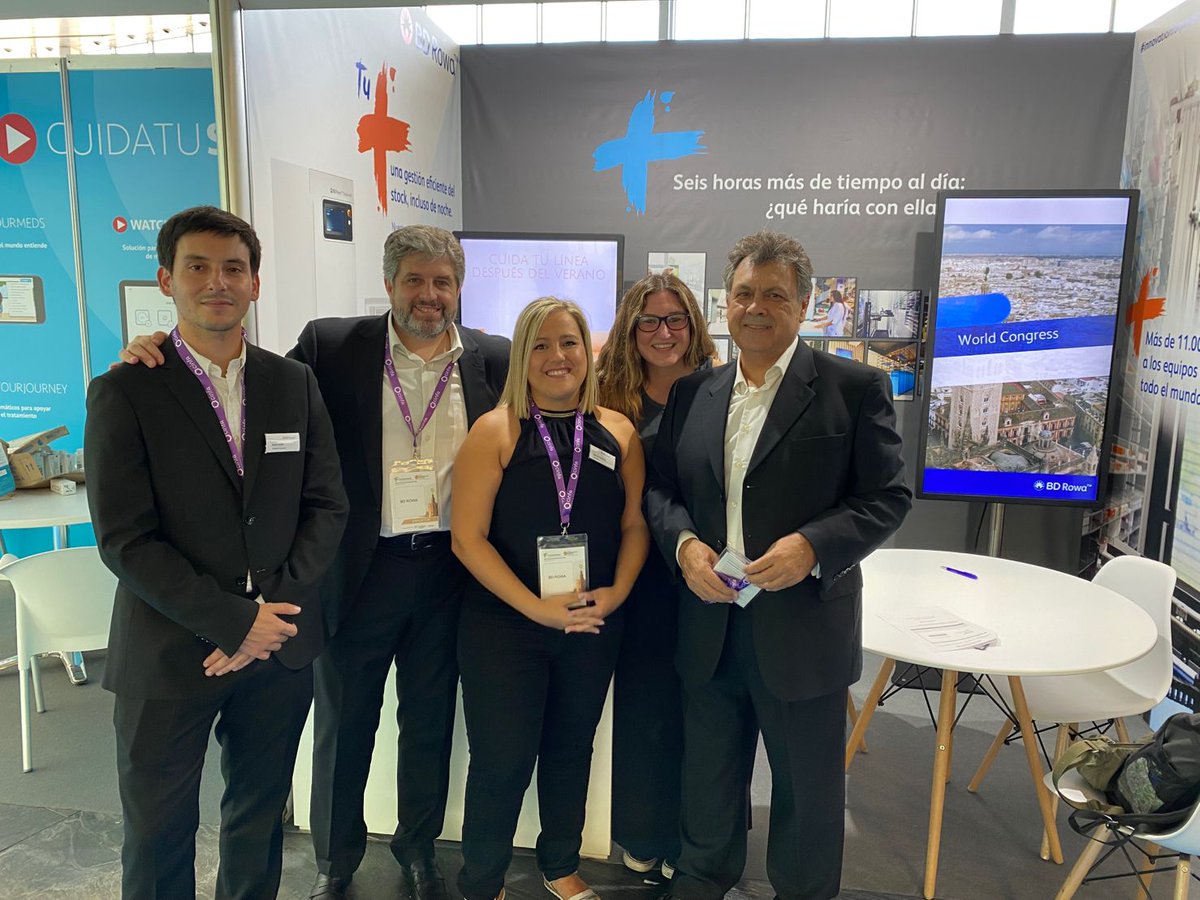 bdrowaes's tweet photo. ¡Finaliza nuestra gran experiencia en Sevilla en el #22CNF y #FIP2022!!
Nos llevamos grandes momentos, conversaciones, nuevos contactos y sobre todo, la satisfacción del trabajo bien hecho.

Estamos deseando asistir a la próxima edición del Congreso Nacional Farmacéutico de 2024 https://t.co/44YDRShQvc