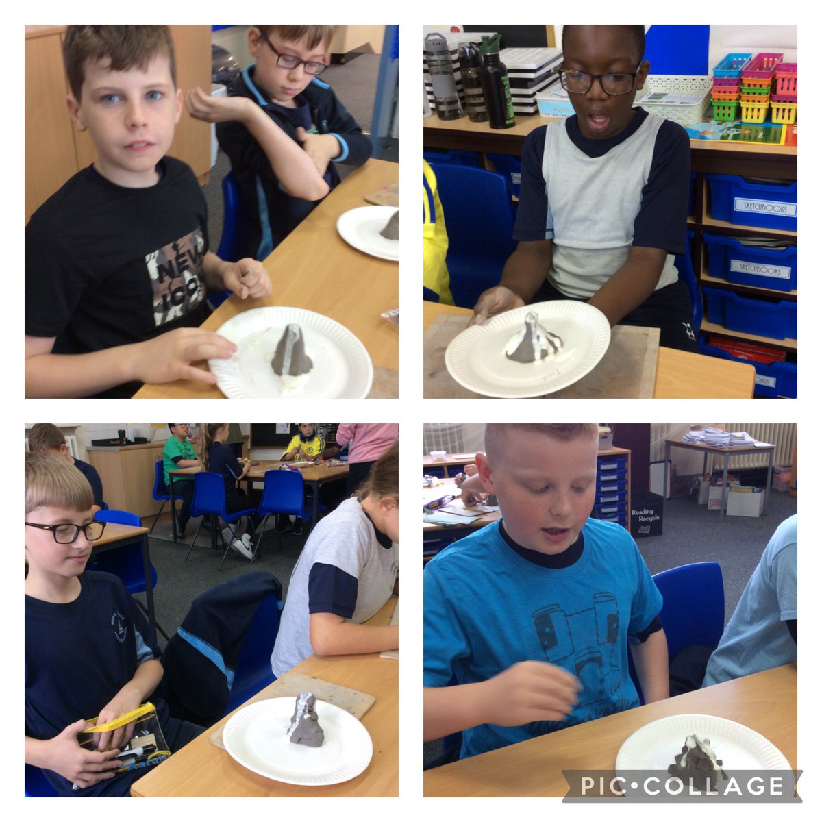 BerantMrs's tweet photo. Today Y6B have had a fantastic “Polar Fun” day. We looked at the insulating effects of blubber and we also created glaciers down a mini mountain. The morning ended with a piece of Kendal mint cake and a hot chocolate #mabsSTEM https://t.co/WpePVlK7MR