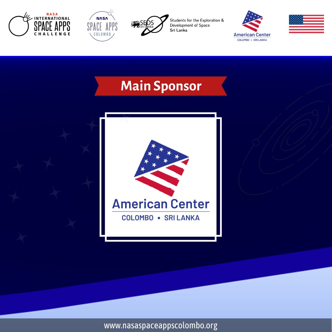 SpaceAppsLK's tweet image. We are Honored in announcing to join hands with The American Center Colombo 🤝in the way to inspire the Sri Lankan young generation in earth and space science exploration...
Web: lk.usembassy.gov/education-cult…
#Spaceapps #SEDSSL #Colombo