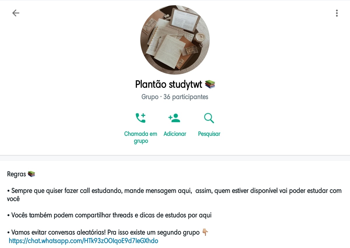 studiestrick's tweet image. Plantão Studytwt 📚

▸ Nós também temos um squad no whatsapp que funciona como um "plantão de ajuda" para o #studytwt e #studytwtbr 
▸ Quem quiser in da fav, rt e comenta aqui pra eu mandar o link do grupo na dm 

♡/↺ = Divulgação