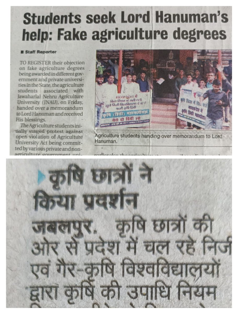 rishabhhdixittt's tweet photo. #fake_agruculture_degrees

@narendramodi
@PMOIndia
@rashtrapatibhvn
@TheLallantop
@INCIndia @BJP4India
@DrMohanYadav51 
@KamalPatelBJP 
@CMMadhyaPradesh 
@aajtak @MPTakOfficial 
@ZeeMPCG 
@BansalNewsMPCG 
@abplive @ChouhanShivraj 
@aajtak @the_hindu @timesofindia @htTweets https://t.co/6PNQWdr0VJ