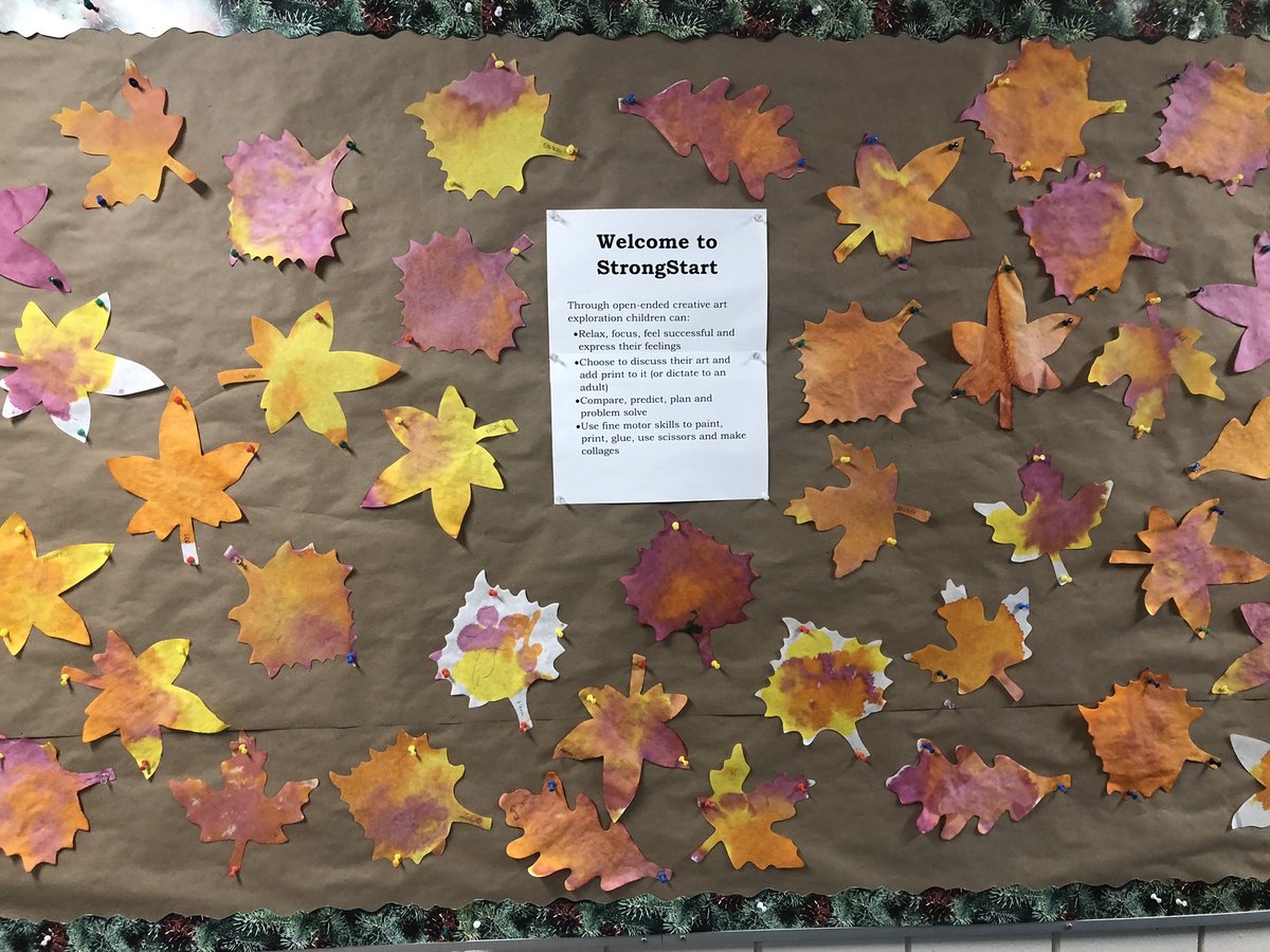 EricLangtonSD42's tweet photo. Our StrongStart program definitely feels like fall has arrived! #everychildisanartist #strongstart @sd42news https://t.co/UPNBroYZWZ