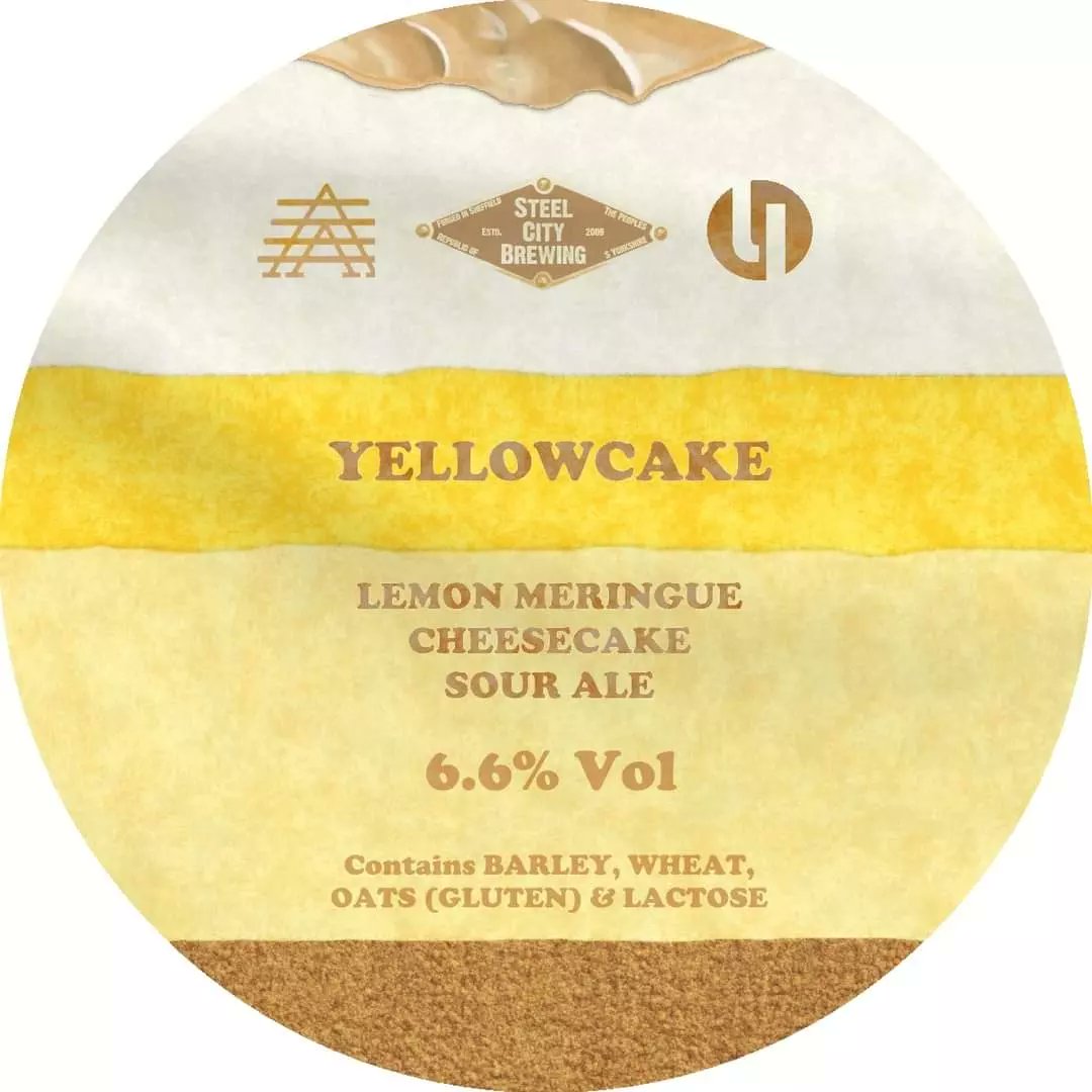 New brew out now and available on Eebria! Yellowcake, lemon meringue cheesecake sour collab with @Lost_Industry and Bulgarian dessert sour masters Alchemik eebriatrade.com/producer/show/…