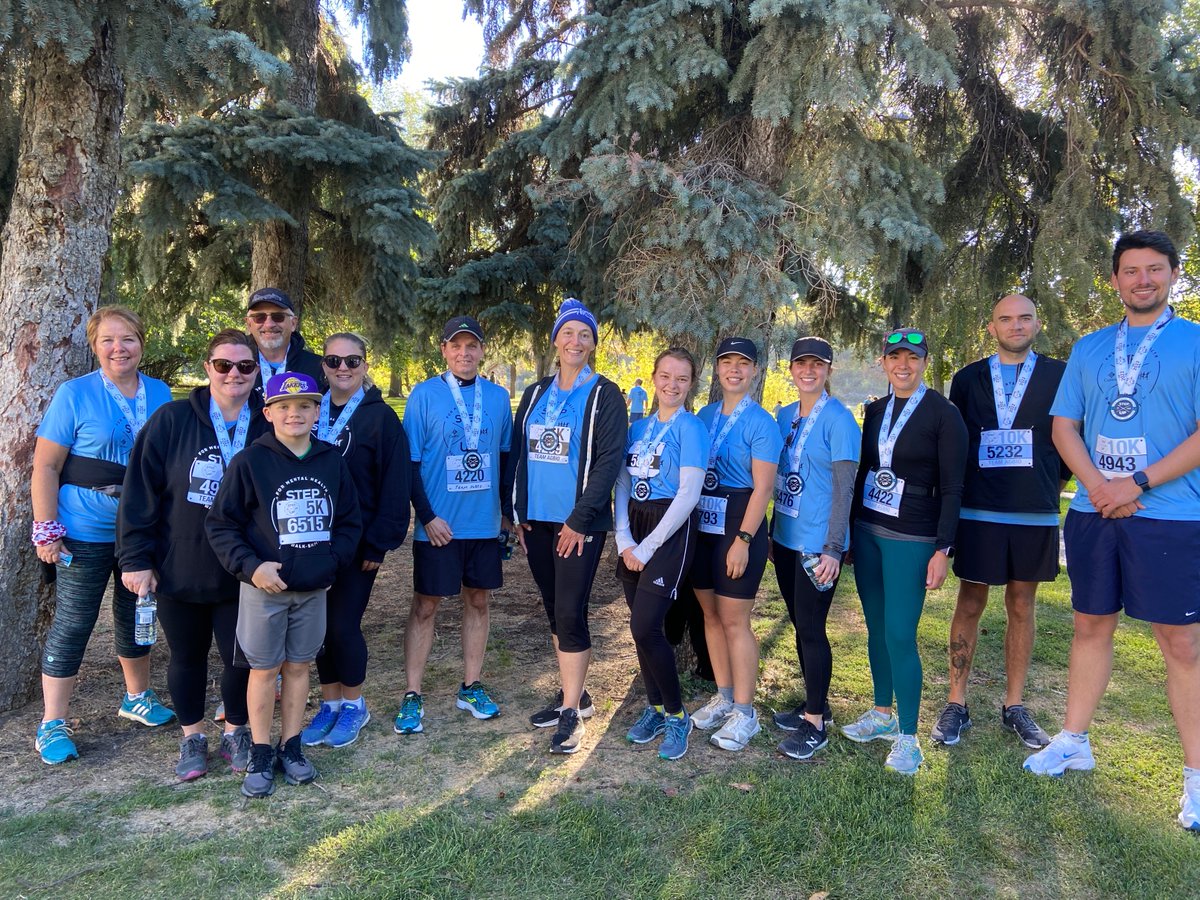 Over the weekend Dean Angela Bedard-Haughn and Team AgBio participated in #StepUpForMentalHealth to  promote and support mental health awareness.
