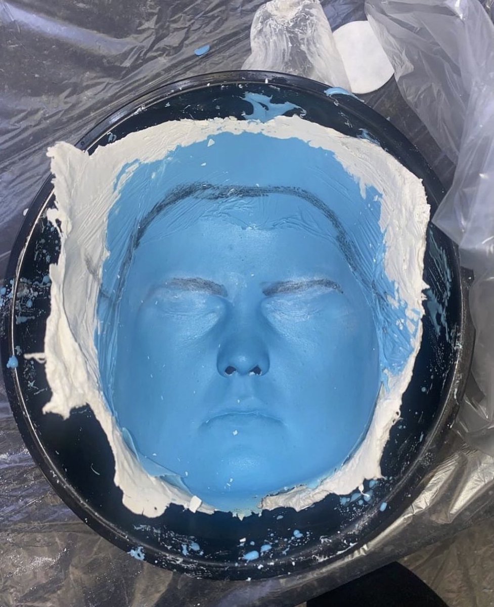 MediaMakeupPage's tweet photo. Very proud of my @coleggwent HNC Specialist Makeup Learners completing their first ever Lifecast within the first 3 days of their course 🎭 

Learners used @NeillsMaterials 3 minute set alginate, excited to see the faces refined this week! https://t.co/w5OVit8dtt