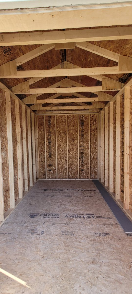 Shed for Sale! Made by our very own Building Trades program. Dimensions are 8' x 12' and the cost is $2,800.00. Transportation is the responsibility of the customer and is not included in the cost. For more information, please call 815-942-4390.