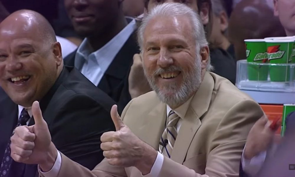 ClutchPoints's tweet image. “Nobody here…should go to Vegas and bet on this team to win the championship.”

Never change, Gregg Popovich 😅 #NBAMediaDay

(via @mikefinger)