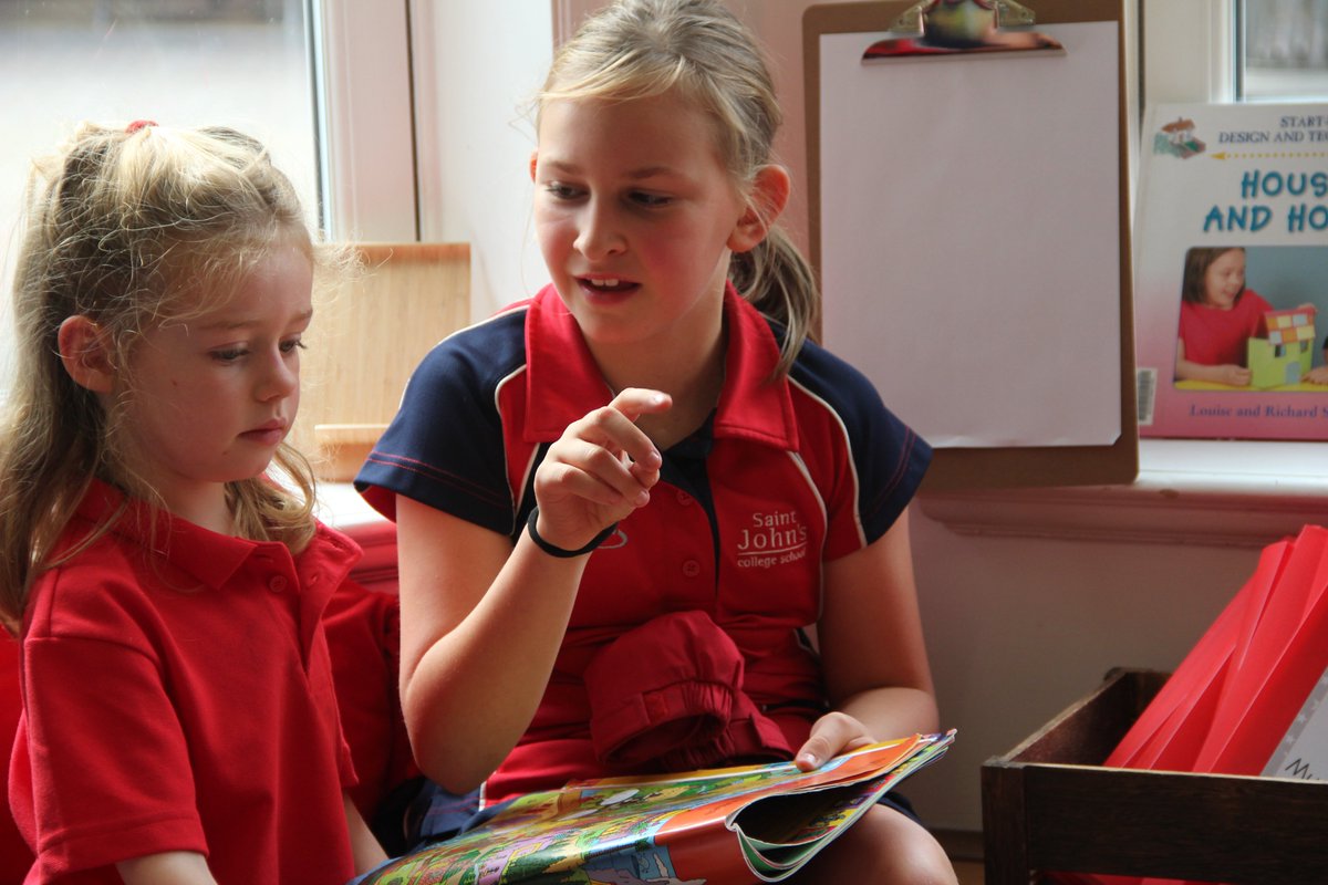 SJCS_Cambridge's tweet photo. Our KGs loved it when their F2 Buddies came to their classrooms &amp; shared books with them. What a great way to develop friendships over a story! "Stories are the most important thing in the world. Without stories, we wouldn't be human beings at all."
- Philip Pullman #friendship https://t.co/m0Jn13tXJw