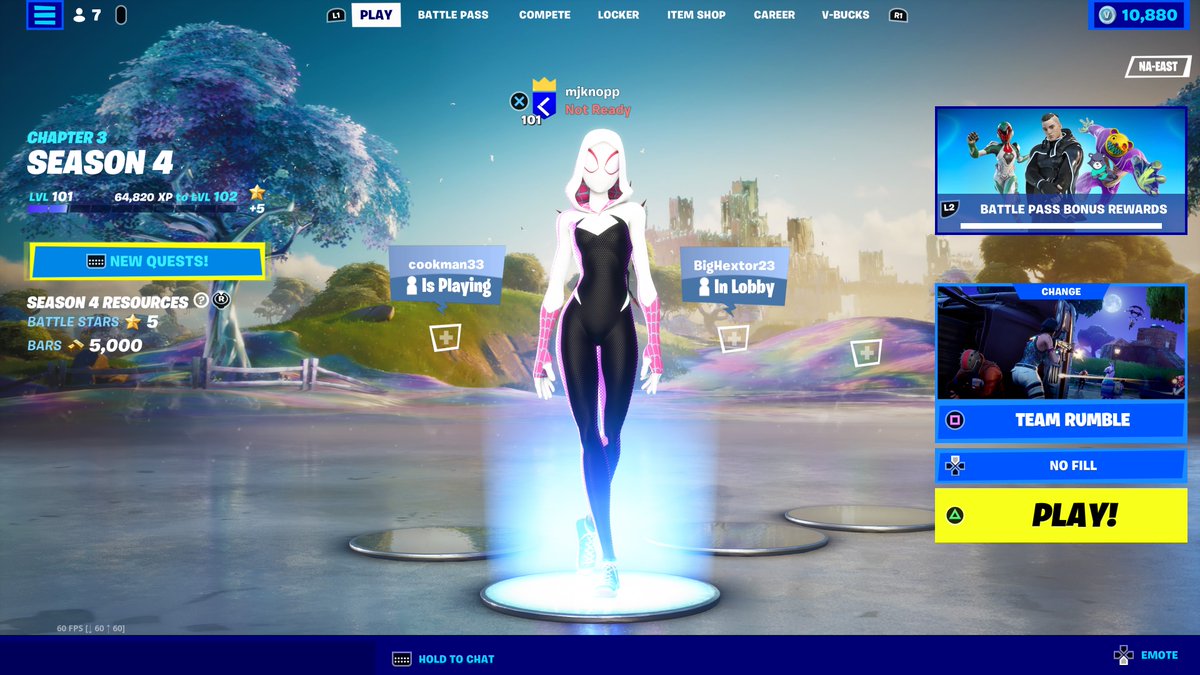 mjknopp's tweet image. #PS5Share, #Fortnite