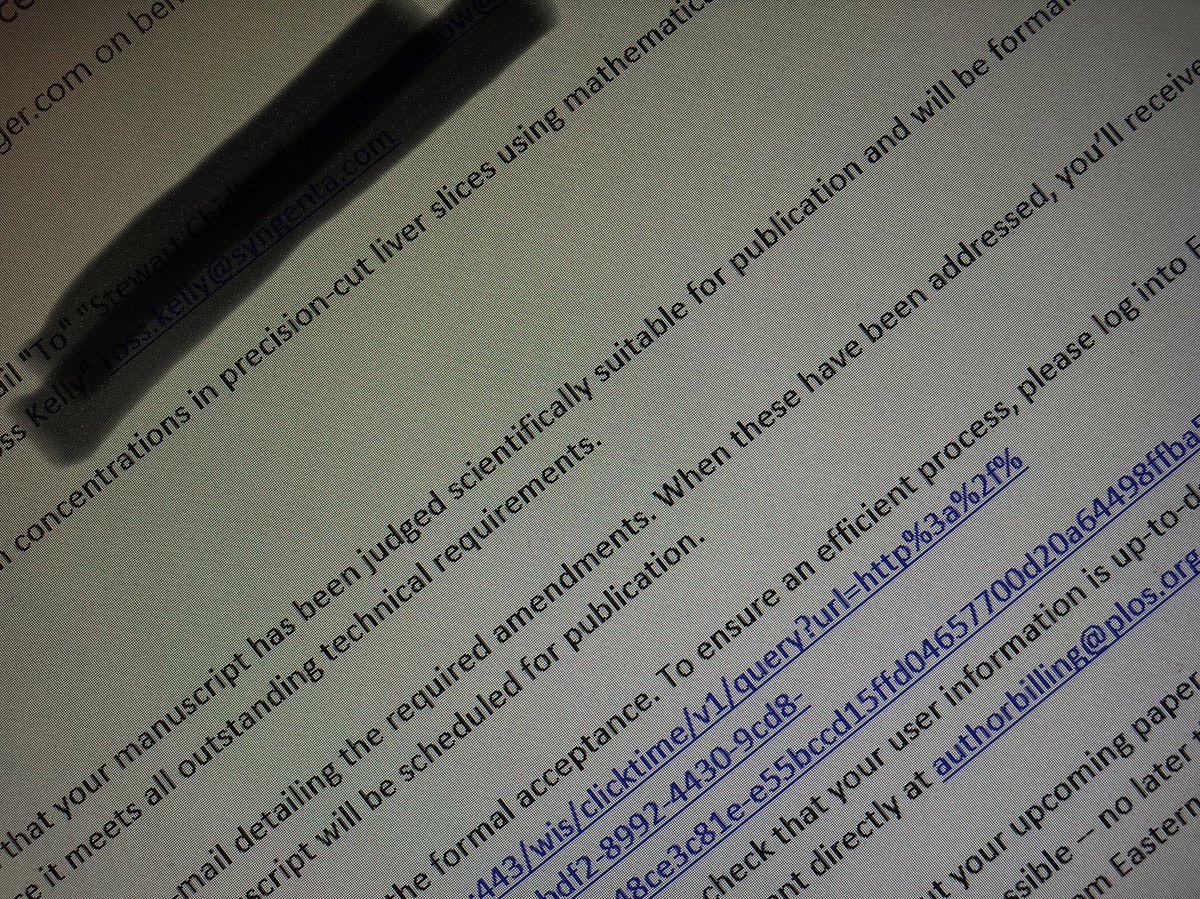 drlaurarandle's tweet image. Accepted for publication 👏🏻👏🏻👏🏻

‘Predicting physiologically- relevant oxygen concentrations on precision cut liver slices using mathematical modelling’ 

Chidlow, Randle and Kelly 

@LJMUPharmBioSci 

@plosjournals #pcls