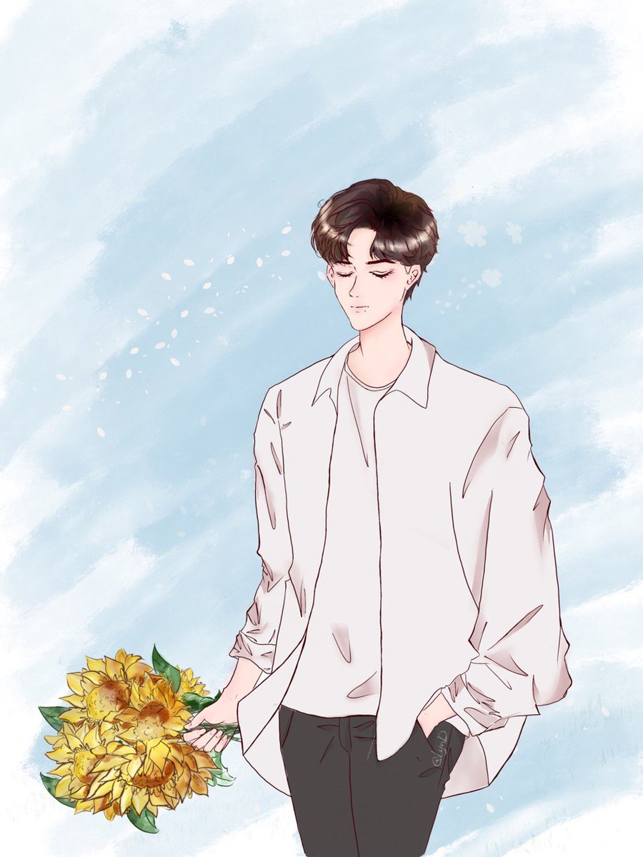 Jimine's tweet photo. Xiao Zhan, you are my sunshine, my only sunshine 🌻 #XFXArtforXiaoZhan #肖战31stBdayGA

@XFX_PH @xfxcreatives https://t.co/Htg10mbL1Q